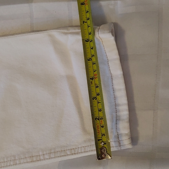 DYNAMITE White Tapered Jeans Side 29 - Picture 6 of 10